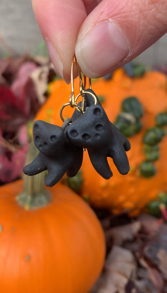 Tiny Cat Earrings