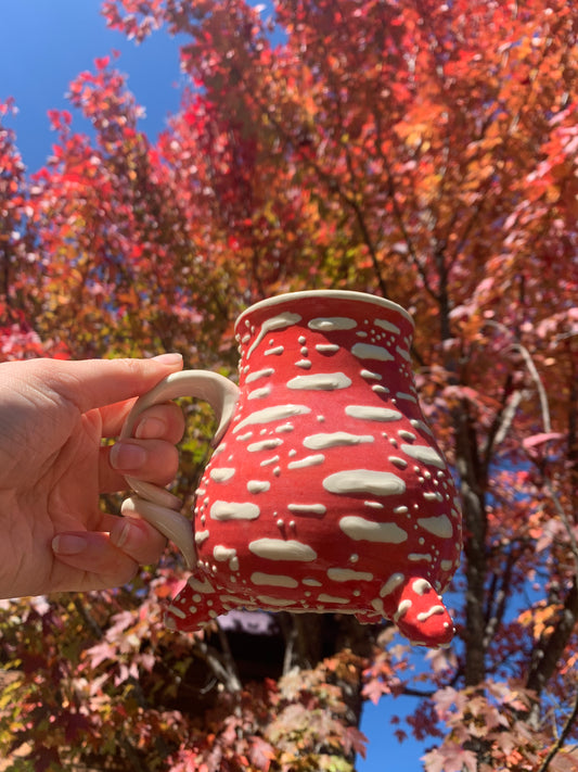 Red Amanita Mushroom Mug