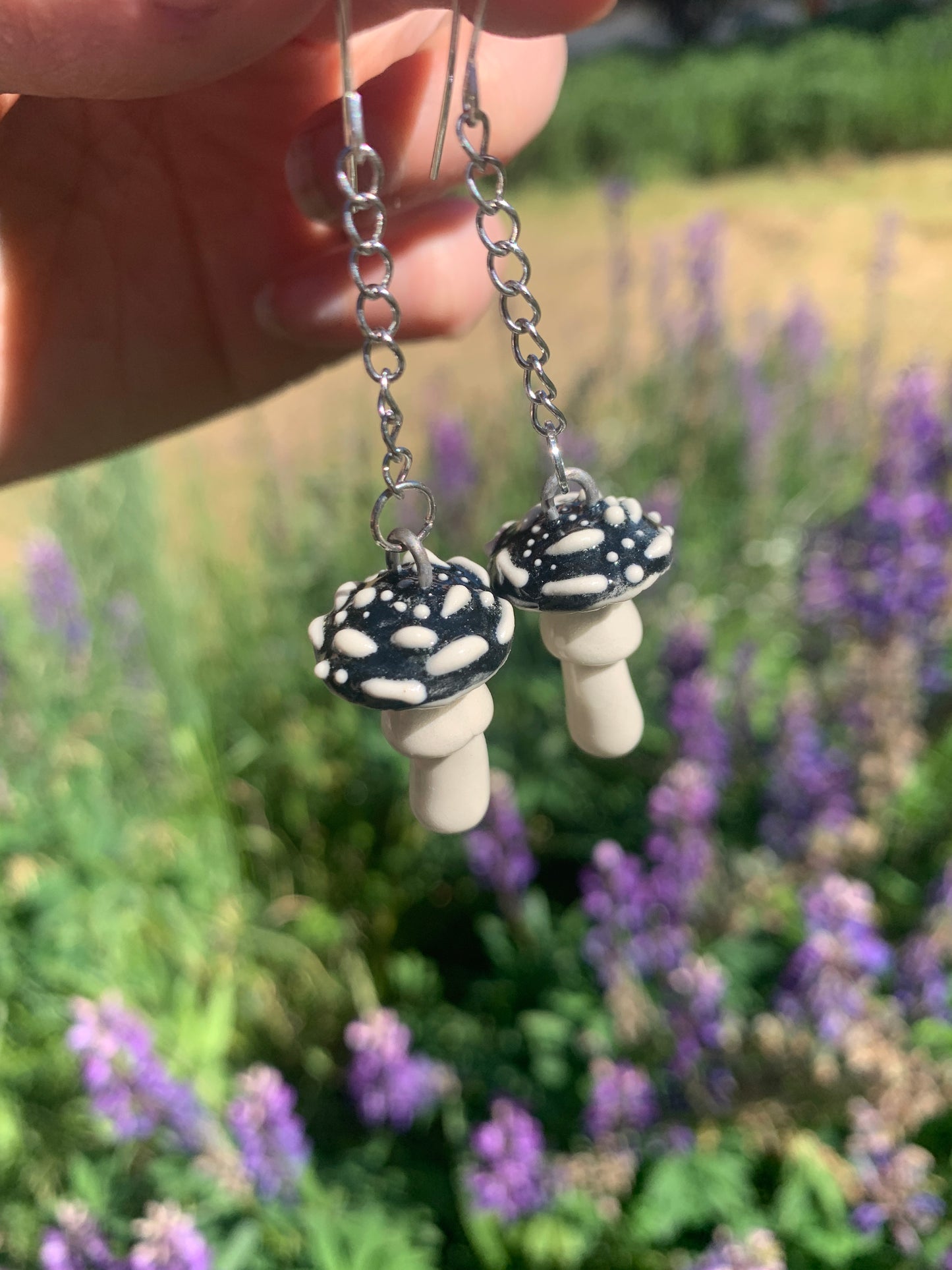 Mushroom Earrings