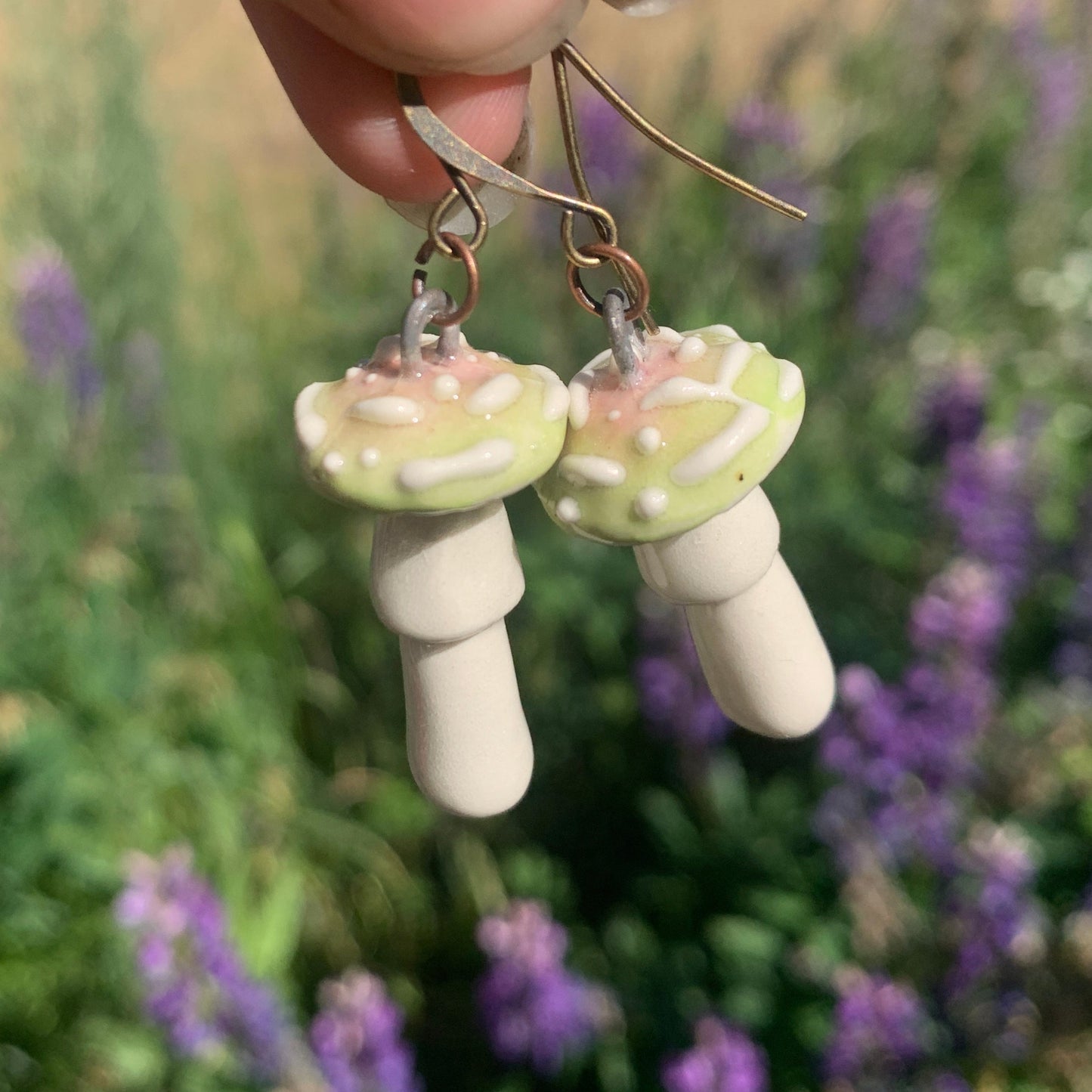 Mushroom Earrings